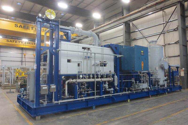 Oil-injected<br>screw compressors